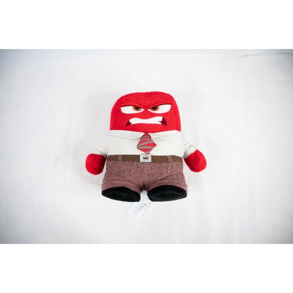 Disney Pixar Plush INSIDE OUT Tomy Anger 9"Standing Stuffed plush